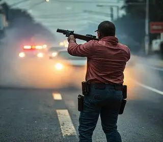 dupla baleada nas nádegas