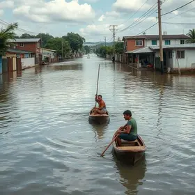 chuva patos de minas