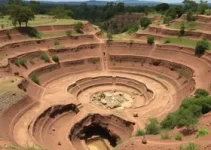 extração ilegal de argila