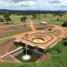 ampliação do sistema de abastecimento de água