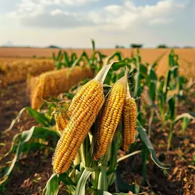 Safra de milho em Patos de Minas