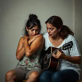 mãe espancada pelo filho