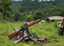 arsenal de armas artesanais