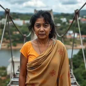 Mulher sobrevive após ser espancada, amarrada e jogada de ponte em Minas