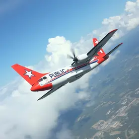 uso irregular de aviões na campanha de Cleitinho