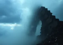 palco desaba durante temporal em Patos de Minas